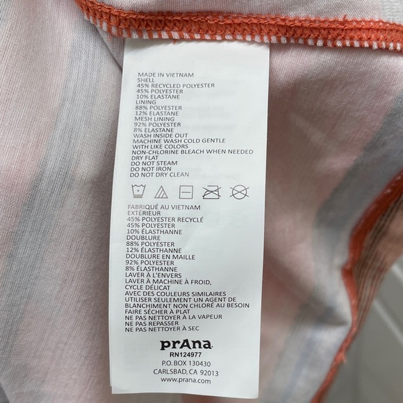 Prana Cantine Striped Active Wear Halter Dress - Women’s Medium - Picture 9 of 15